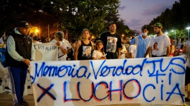 A un mes del crimen de Luciano Olivera en Miramar sus familiares y amigos marcharon para reclamar justicia