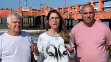 Delmonte apuntó contra Kicillof por falta de obras: "Cerraron el muelle de San Clemente por peligro de derrumbe”