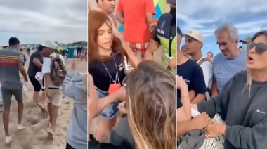 La "heroína" de Pinamar que intervino a favor del churrero es de La Plata, y en las redes no paran de elogiarla