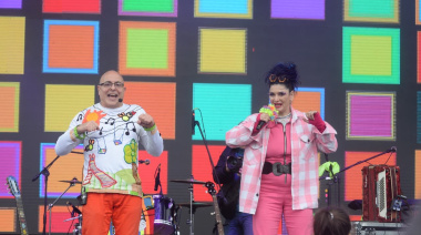 Hubo una gran fiesta en Plaza Moreno de La Plata durante la segunda jornada de celebración del Día del Niño