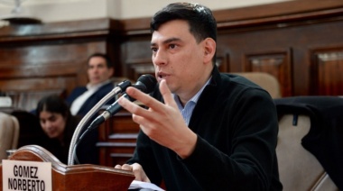 Norberto Gómez: "El nuevo Código de Convivencia de La Plata es meramente electoralista"