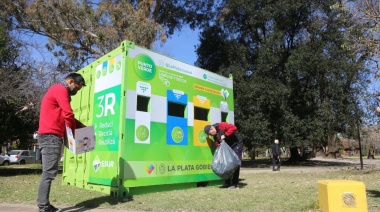La Plata suma tres nuevos “Puntos Verdes” para promover el reciclaje