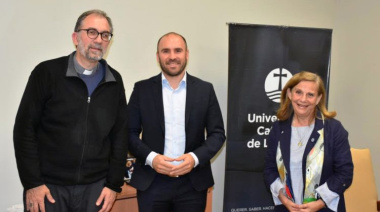 El Arzobispo de La Plata y el ex ministro de Economía Martin Guzmán presentaron el Reporte del Jubileo 2025