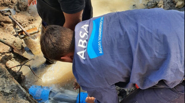 Berisso: trabajos sobre la red de agua