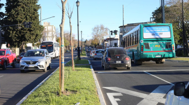 La Municipalidad de La Plata hizo tareas para programar la “onda verde” en diagonal 74 entre 122 y 1