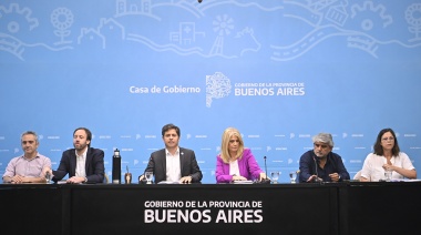 Kicillof anunció aumento de salarios y jubilaciones para estatales bonaerenses