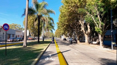 Comenzaron las obras para que haya nuevas ciclovías en las diagonales 73 y 74, y un nuevo Parque Circunvalación en La Plata