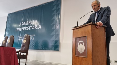 En su primer discurso como presidente de la UNLP, López Armengol aseguró que continuará apoyando "la extensión y toda la política social de la Universidad"
