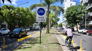 Según el Municipio de La Plata, desde 2017 fueron ejecutados 40 kilómetros de ciclovías y bicisendas en la ciudad