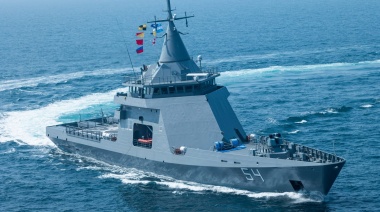 Argentina refuerza el control en el Mar Argentino con un nuevo patrullero oceánico, el ARA "Contraalmirante Cordero"
