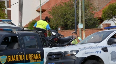 Durante un operativo de control en el Parque Alberti de La Plata fueron secuestradas 11 motos
