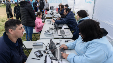 Llega el programa “Nos vemos en el barrio” a la Plaza Martín Fierro, en la localidad de Hernández