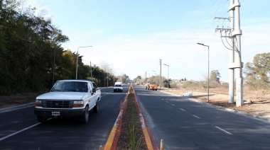 Garro inauguró la obra de ensanche de la Avenida 31 en Hernández