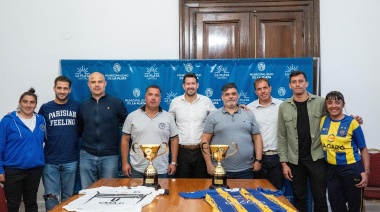 Galland presentó los torneos Apertura y Clausura de la Copa "La Plata Capital"