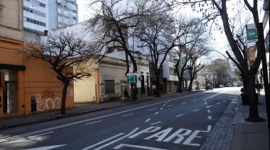 Comenzó a funcionar el carril exclusivo en calle 54 con cambios en paradas de colectivos