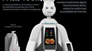 El platense que diseña un "robot choripanero" busca financiamiento para hacer realidad su sueño