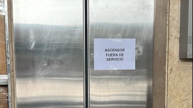 Se desplomó un ascensor en la sede central del Ministerio de Infraestructura bonaerense