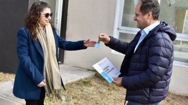 Procrear: Maggiotti, Pisano y Bucca entregaron viviendas del Desarrollo Urbanístico Bolívar