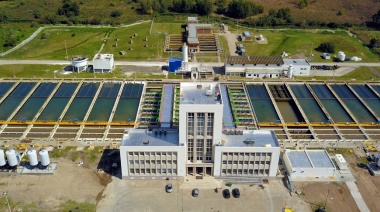 Realizan tareas de mantenimiento en la Planta Potabilizadora Donato Gerardi