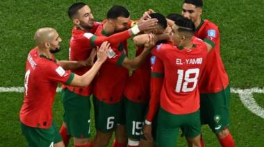 Marruecos le ganó a Portugal y dio otro gran batacazo al acceder a la semifinal del Mundial
