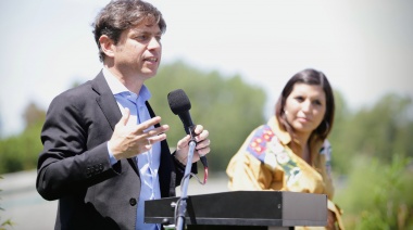 Kicillof propuso reflotar la idea de unificar La Plata, Berisso y Ensenada en una sola sección electoral