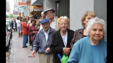 Las jubilaciones, pensiones y asignaciones aumentarán un 15,62 %