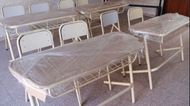 Hicieron mejoras en infraestructura y sumaron mobiliario en la Escuela Secundaria N°11 de La Plata