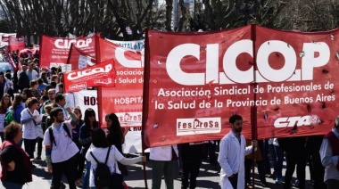 CICOP convocó a un paro en toda la provincia de Buenos Aires para el miércoles 6 de octubre