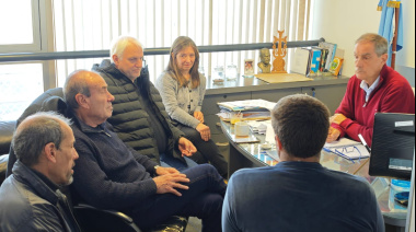 Frangul se reunió con dirigentes sociales por la condena contra el Centro de Fomento Los Hornos