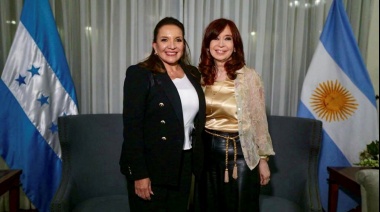 Xiomara Castro se reunió con Cristina Kirchner