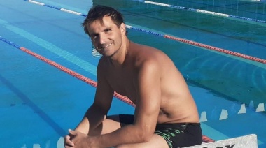 De Colonia a Punta Lara: Alberto Orsini cruzó el tramo a nado
