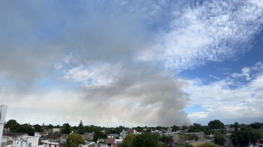 Se registran incendios en la Reserva provincial de Punta Lara