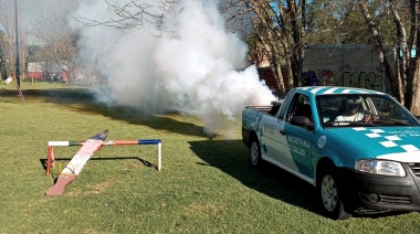 Realizan una campaña de fumigación en el Partido de La Plata para prevenir el Dengue