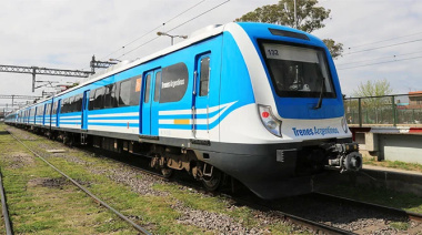 El Tren Roca circula con modificaciones de horarios en los primeros y últimos servicios