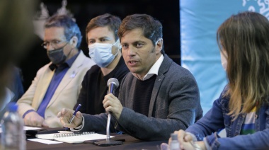 Kicillof se reunió con empresarios vinculados al turismo y el espectáculo para apuntalar la recuperación del sector