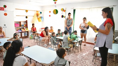 Ferrer Picado inauguró nuevos espacios y un baño accesible en el jardín de infantes N°11 de Villa Elvira