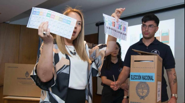 Argentina votó sin incidentes y con baja participación