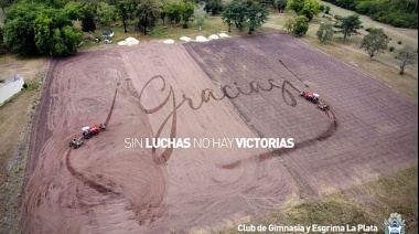 En Gimnasia destacan que el proyecto para transformar Estancia Chica "está avanzando a buen ritmo"