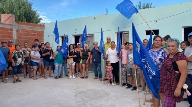 Inauguraron el "Centro político social y productivo Los Peques Solidarios" en Villa Elvira