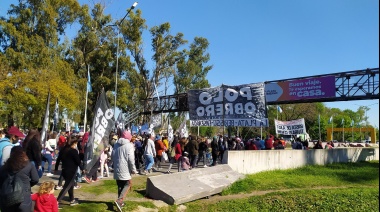 Organizaciones cortan la Autopista La Plata en el marco de un "piquetazo nacional"
