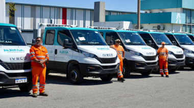 AUBASA sumó vehículos para mantenimiento y asistencia vial