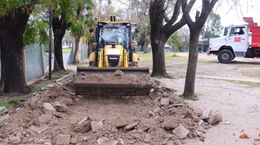 En Los Hornos la Plaza de la Madre será renovada e inaugurada en pocas semanas