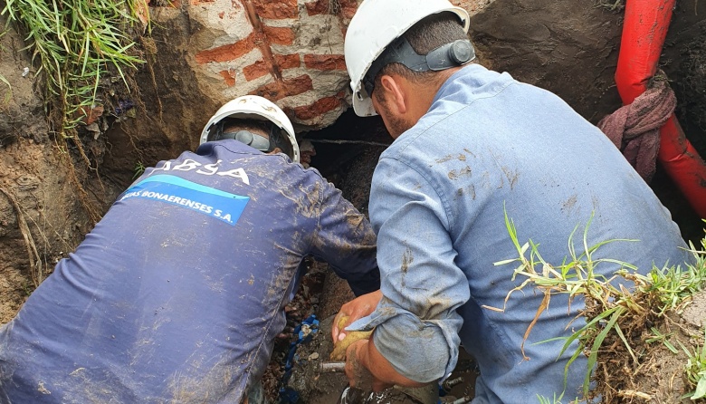Hay baja presión en una zona de Gonnet por la reparación sobre un ...