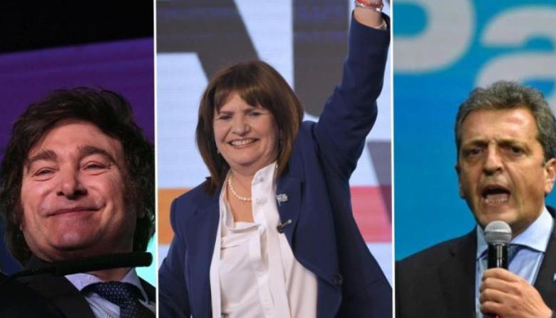 De los tres tercios a tres candidatos que “se la bancan”