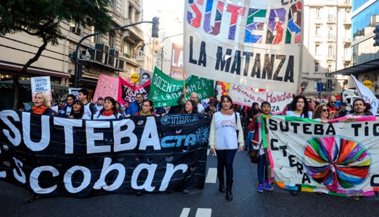 La Provincia descontará los días de paro a quienes se sumen a la huelga convocada por SUTEBA Multicolor