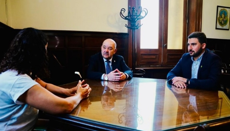 Tauber se reunió con intendente de La Libertad Avanza