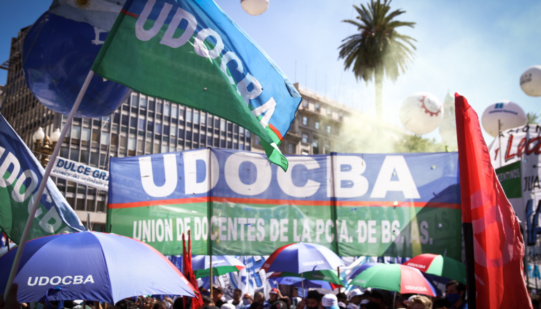 UDOCBA también aceptó la propuesta del 10 % de aumento que les hizo el gobierno a los docentes