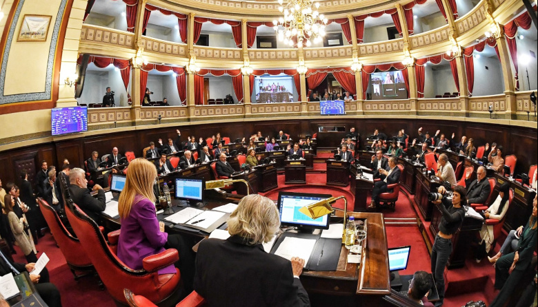 Con desempate de Magario, el Senado aprobó la reelección indefinida de los legisladores