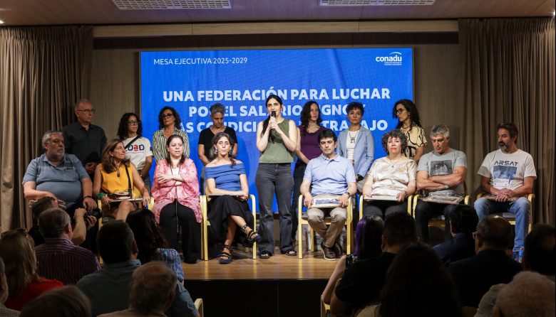 Asumieron las nuevas autoridades de la CONADU