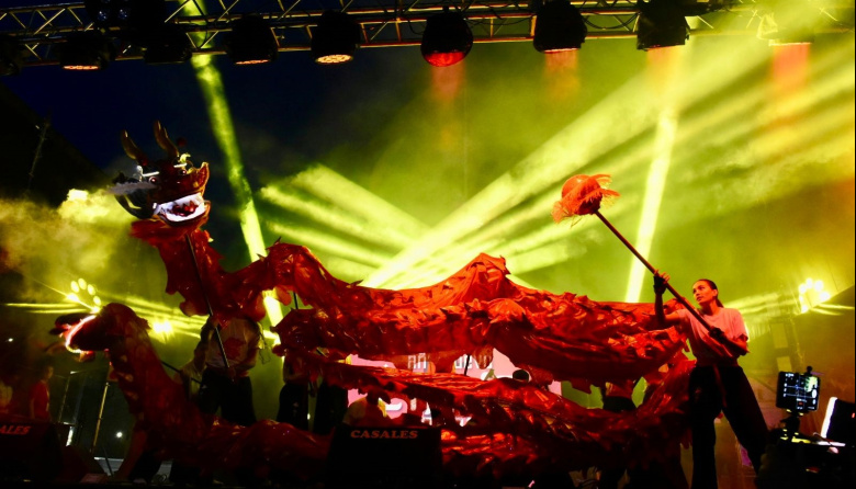 Los festejos por el Año Nuevo Chino en La Plata convocaron a una multitud